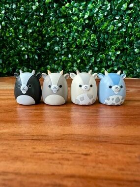 Squish-a-longs by Squishmallows Goat Bundle